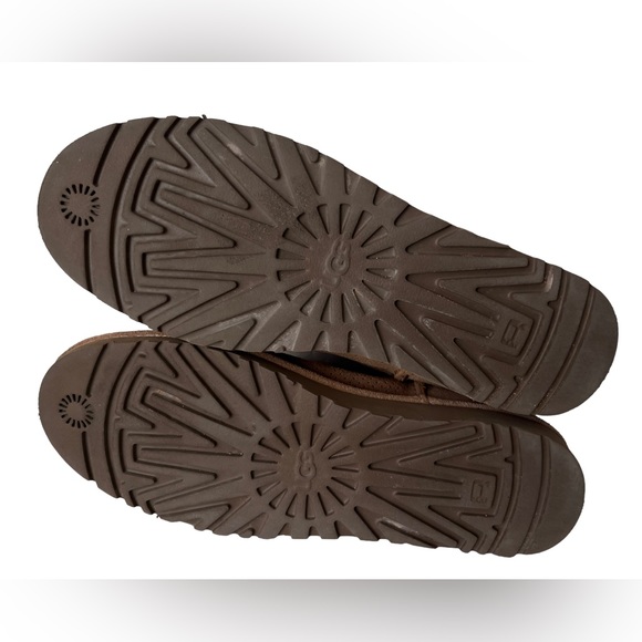 Ugg mini unlined suede leather ankle boots 10 - Picture 8 of 12